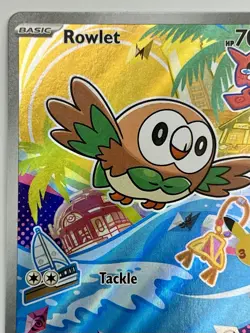 Pokemon 30th Anniversary First Partner Promo Set Rowlet Litten Popplio Full Art - Image 3