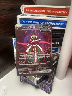 Pokemon TCG Iron Valiant EX Special Illustration Rare Sir Prismatic - Image 1