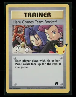 Here Comes Team Rocket! 15/82 Pokemon Celebrations: Classic Collection - Image 1