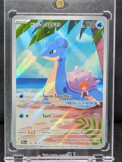 Misty's Lapras - 194/182 - Pokemon Destined Rivals Illustration Rare NM - Image 1
