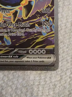 Pokemon Iron Hands ex Special Illustration Rare Holo Evolutions 154/131 - Image 3