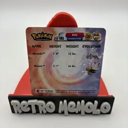 2003 Pokemon Advanced Artbox 3D Nincada Ninjask #AF16 Lenticular Card Rare - Image 2