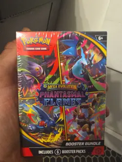 Pokemon Mega Evolution Phantasmal Flames Booster Bundle - NEW & FAST SHIPPING - Image 1