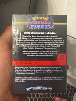 Pokemon Mega Evolution Phantasmal Flames Booster Bundle - NEW & FAST SHIPPING - Image 2