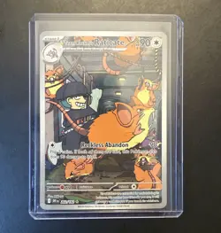 Pokemon TCG Team Rockets Raticate 202/182 Destined Rivals NM/M - Image 1