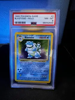 1999 Pokemon Blastoise 002/102 Base Set Holo - Image 1