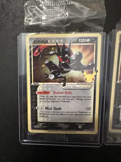 Pokemon TCG Greninja Gold Star Celebrations SWSH 144 ETB Promo SEALED X2 NEW - Image 5