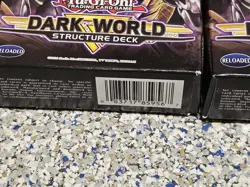 3 X Yu-Gi-Oh! Dark World Structure Deck 1st Edition - New Sealed - Image 2