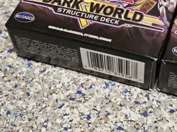 3 X Yu-Gi-Oh! Dark World Structure Deck 1st Edition - New Sealed - Image 4