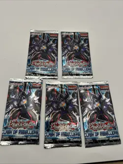 Yu Gi Oh! Clash Rebellions 1st Edition - 9 card booster pack (NEW & SEALED) - Image 1