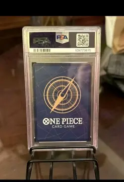 Marshall D. Teach Wanted Poster One Piece Card Game PSA 10 - Image 2