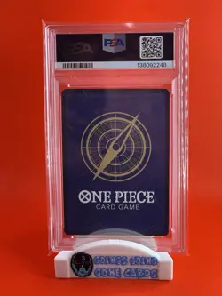 2025 ONE PIECE OP11-A FIST OF DIVINE SPEED ALTERNATE ART #080 GEAR TWO PSA 10 - Image 2