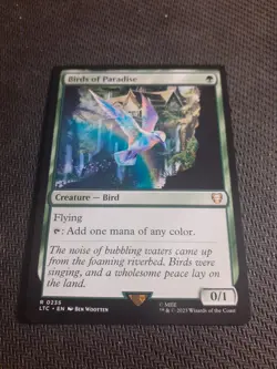 MTG - Birds of Paradise - Lord of the Rings: Commander - Magic the Gathering - Image 1