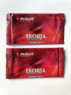 Magic the Gathering - 2X Ikoria Lair of Behemoths Promo Packs - Sealed - Image 1