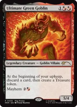 Ultimate Green Goblin -Foil Near Mint MTG Promos: Play - Image 1