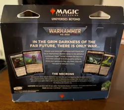 Magic The Gathering -Necron Dynasties commander deck, Sealed, Some Box Wear/Ding - Image 2