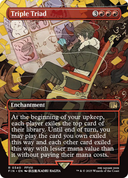 Triple Triad (Borderless) [FINAL FANTASY] Magic MTG - Image 1