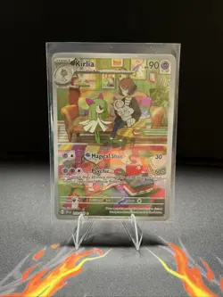 Kirlia 212/198 SV01: Scarlet & Violet Base Set Illustration Rare Pokemon TCG NM - Image 1