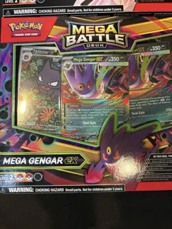 Mega Gengar ex + Mega Diancie Ex Mega Battle Decks Set of Two Sealed Pokemon TCG - Image 2