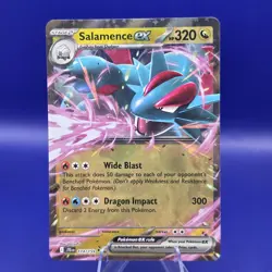 Salamence ex 114/159 Pokemon Journey Together Double Rare Holo NM - Image 1