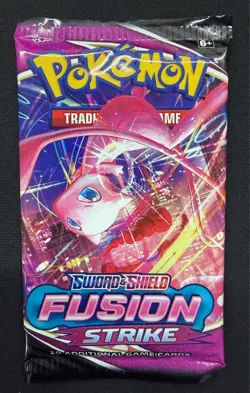 Pokemon TCG - Fusion Strike (SWSH08) Booster Pack - Mew Art New & Sealed 21.4g - Image 1