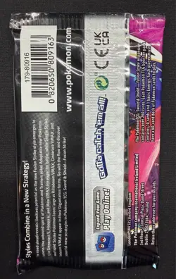 Pokemon TCG - Fusion Strike (SWSH08) Booster Pack - Mew Art New & Sealed 21.4g - Image 2