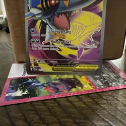 Pokemon Mega Sharpedo EX 113 Ultra Rare Phantasmal Flames near mint ships fast - Image 3