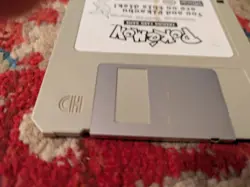 1999 Pokemon Wizards of the Coast "You and Pikachu" Sony Floppy Disk! IBM Rare! - Image 2