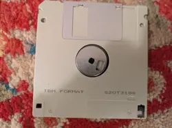 1999 Pokemon Wizards of the Coast "You and Pikachu" Sony Floppy Disk! IBM Rare! - Image 3