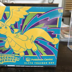 Pokemon TCG: Ascended Heroes Pokemon CENTER Exclusive ETB - FACTORY SEALED - Image 3