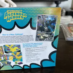 Pokemon TCG: Ascended Heroes Pokemon CENTER Exclusive ETB - FACTORY SEALED - Image 5