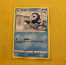 Pokemon Cards: Piplup 35/172 Common Regular | S&S: Brilliant Stars - Pokemon TCG - Image 1