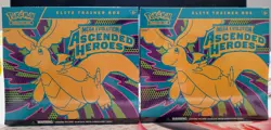 2 X Pokemon TCG Ascended Heroes Elite Trainer Box ETB NEW SEALED - Tear On 1 Box - Image 1