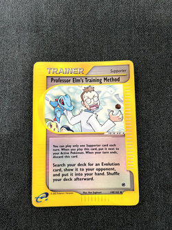 Pokemon Professor Elm's Training Method 148/165 Expedition Reverse Holo MP - Image 1