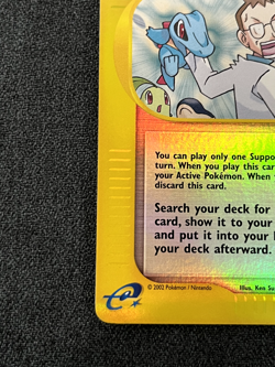 Pokemon Professor Elm's Training Method 148/165 Expedition Reverse Holo MP - Image 3