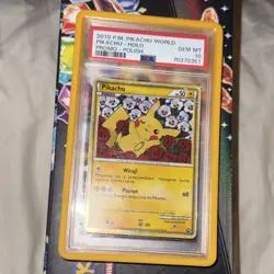 PSA 10 Pikachu PL2 2010 Pikachu World Collection Polish Promo Holo Pokemon TCG - Image 4
