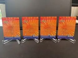 Pokemon 2000 Topps Pop-Up TV Animation Series Lot 4 Cards Total all NM - Image 2