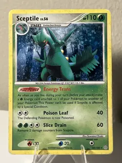 Sceptile 10/100 Stormfront HP 2008 Pokemon TCG Non-Holo Rare - Image 1