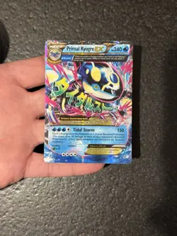 Pokemon Primal Kyogre EX XY Primal Clash Ultra Rare Full Art Holo 55/160 240HP … - Image 2