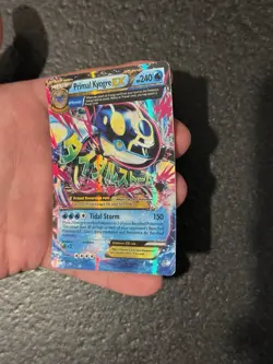 Pokemon Primal Kyogre EX XY Primal Clash Ultra Rare Full Art Holo 55/160 240HP … - Image 3