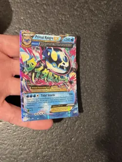 Pokemon Primal Kyogre EX XY Primal Clash Ultra Rare Full Art Holo 55/160 240HP … - Image 4