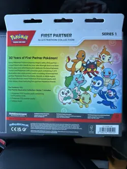 Pokemon TCG First Partner Illustration Collection Series 1 Box SEALED NEW - Image 2