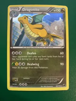 Pokemon - TCG Dragonite Plasma Freeze 83/116 Holo Cosmos Holo Rare (2013) MP - Image 1