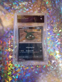 Trubbish Pokemon Reverse Holo Graded Mint 9 Collectors Card - Image 2