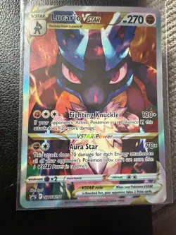 LUCARIO VSTAR SWSH291 HOLO P SWORD & SHIELD PROMO POKEMON LP - Image 1
