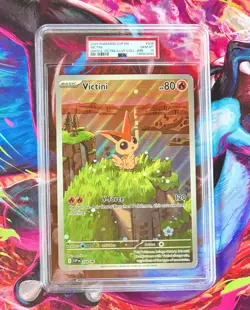 PSA 10 - 2025 POKEMON Victini Ill. Collection BLACK STAR PROMO VICTINI 208 JUMBO - Image 1