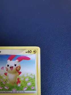 Pokemon Card Plusle 28/100 D&P Majestic Dawn Non-Holo Rare - Image 3