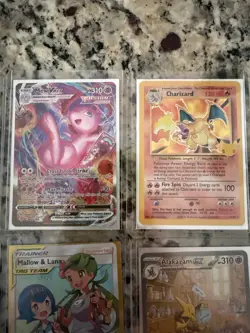Pokemon 11 Card Lot - Dragonite V, Mew Vmax, Charizard celebrations & More - Image 3