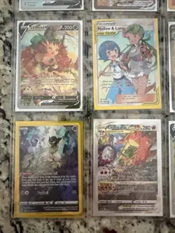 Pokemon 11 Card Lot - Dragonite V, Mew Vmax, Charizard celebrations & More - Image 4