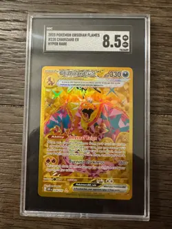 2023 Pokemon Obsidian Flames #228/197 Charizard ex Hyper Rare SGC 8.5 - Image 1